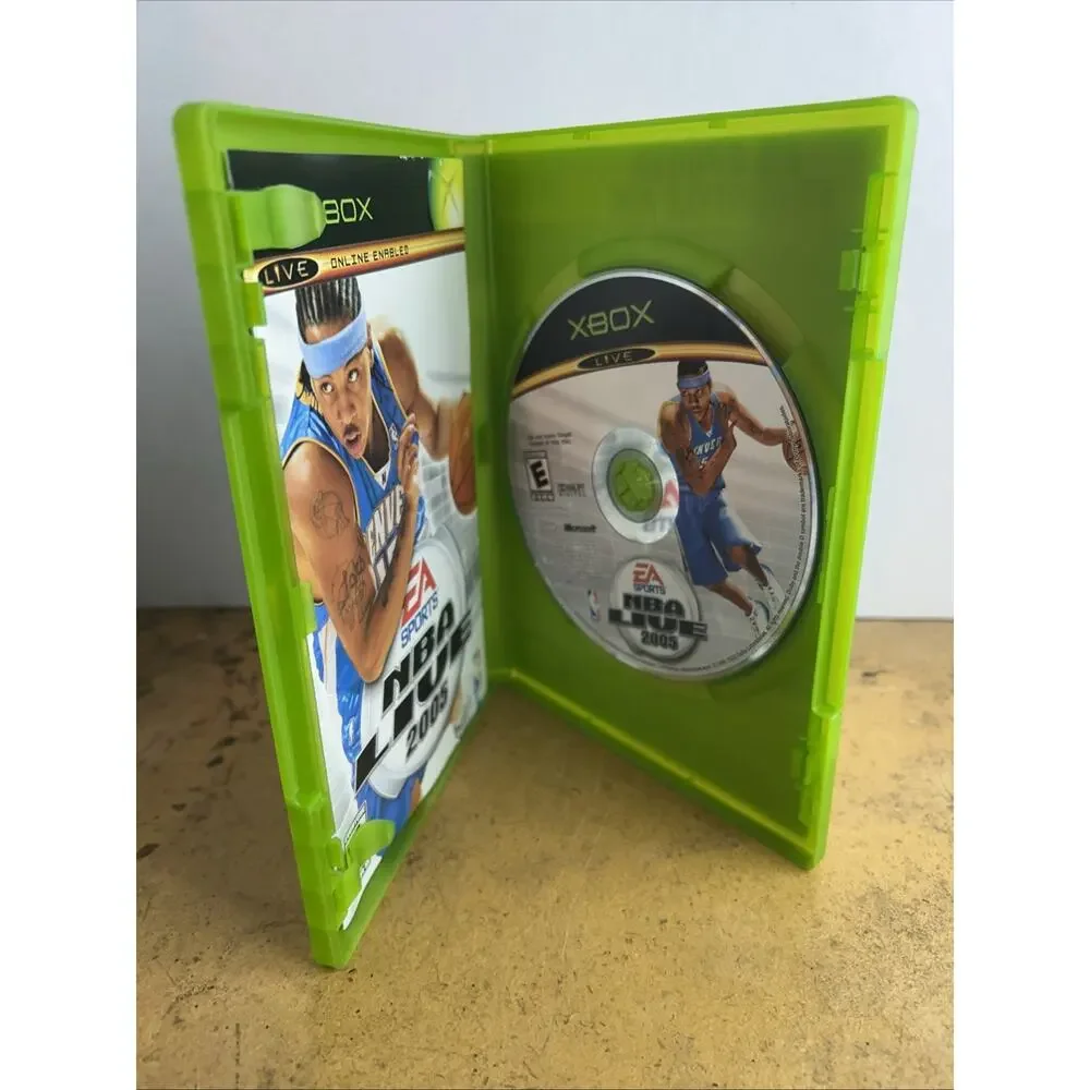 NBA Live 2005 Xbox Original Basketball Game EA Sports